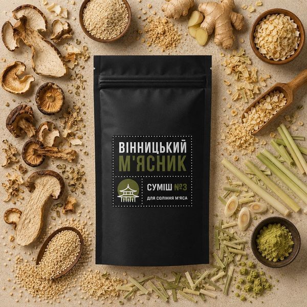 Суміш для соління м'яса №3 "Фудзі" 500 грамів MIX3-500 фото
